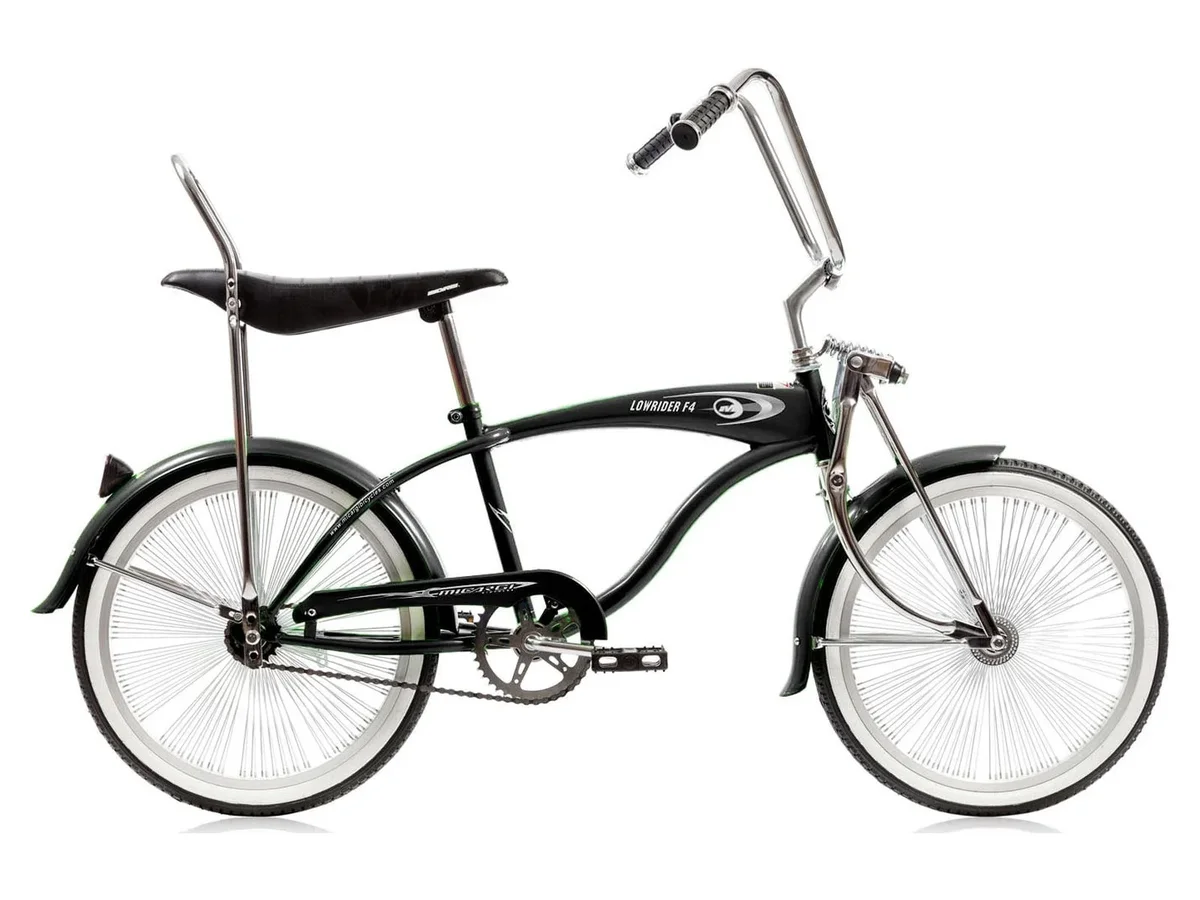 Micargi 20" Cruiser Bike Coaster Brake, Steel Black 8216