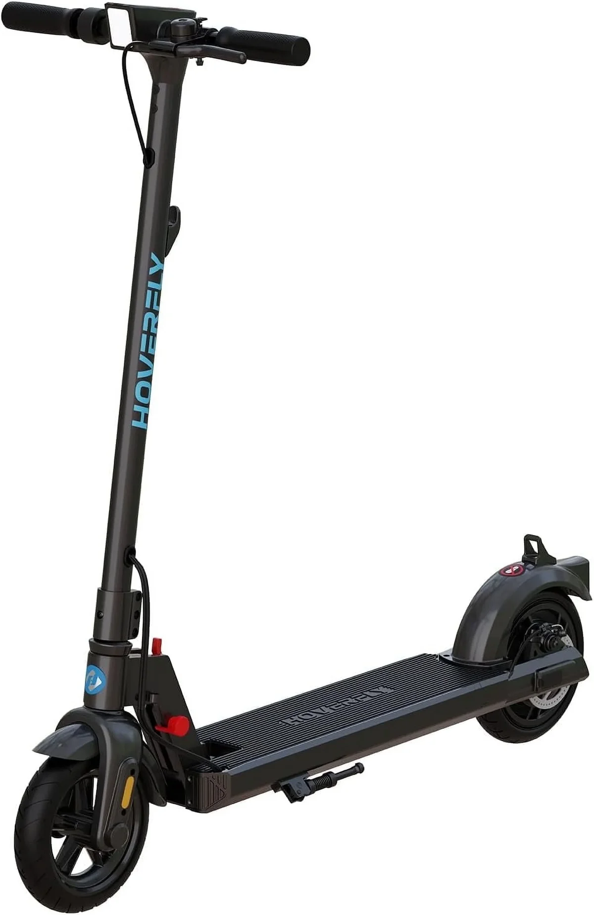 Hoverfly X1 Electric Scooter for Adults, 250W Motor, 15.5 mph, 10 mile Range, 8.5" Anti-Flat Tires, Foldable, Lightweight, with LED Display,Black 8061