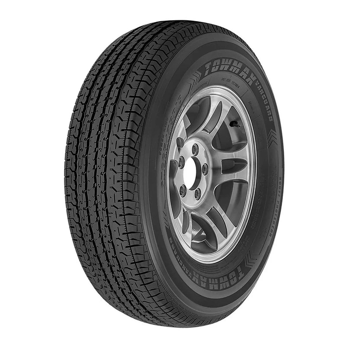 Power King Towmax Vanguard ST225/75R15 113/108N D Trailer Tire 4149