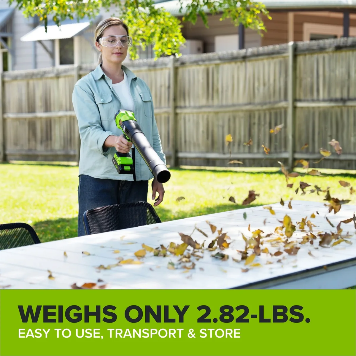 Greenworks PowerAll 24V 12" String Trimmer and 270CFM Handheld Blower Combo Kit, with (1) 3.0 Ah USB-C Batteries, 30W Charger CKS122A3 8931