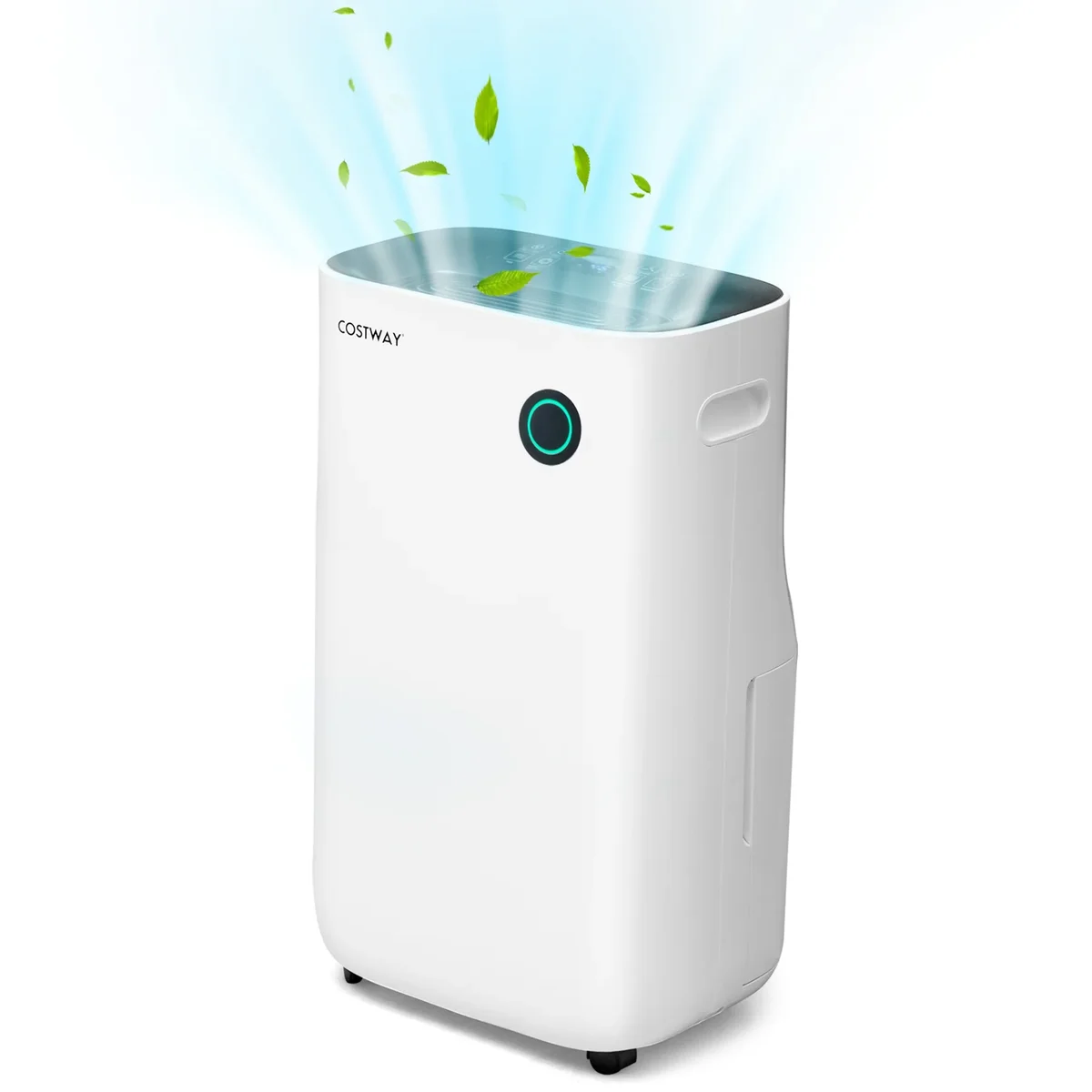 Costway 19-Pint(DOE) Quiet Dehumidifier with 5 Modes 4,500 Sq. ft Coverage Area for Home & Basements (MAX 73Pint at 95°F, 90%RH) 4538