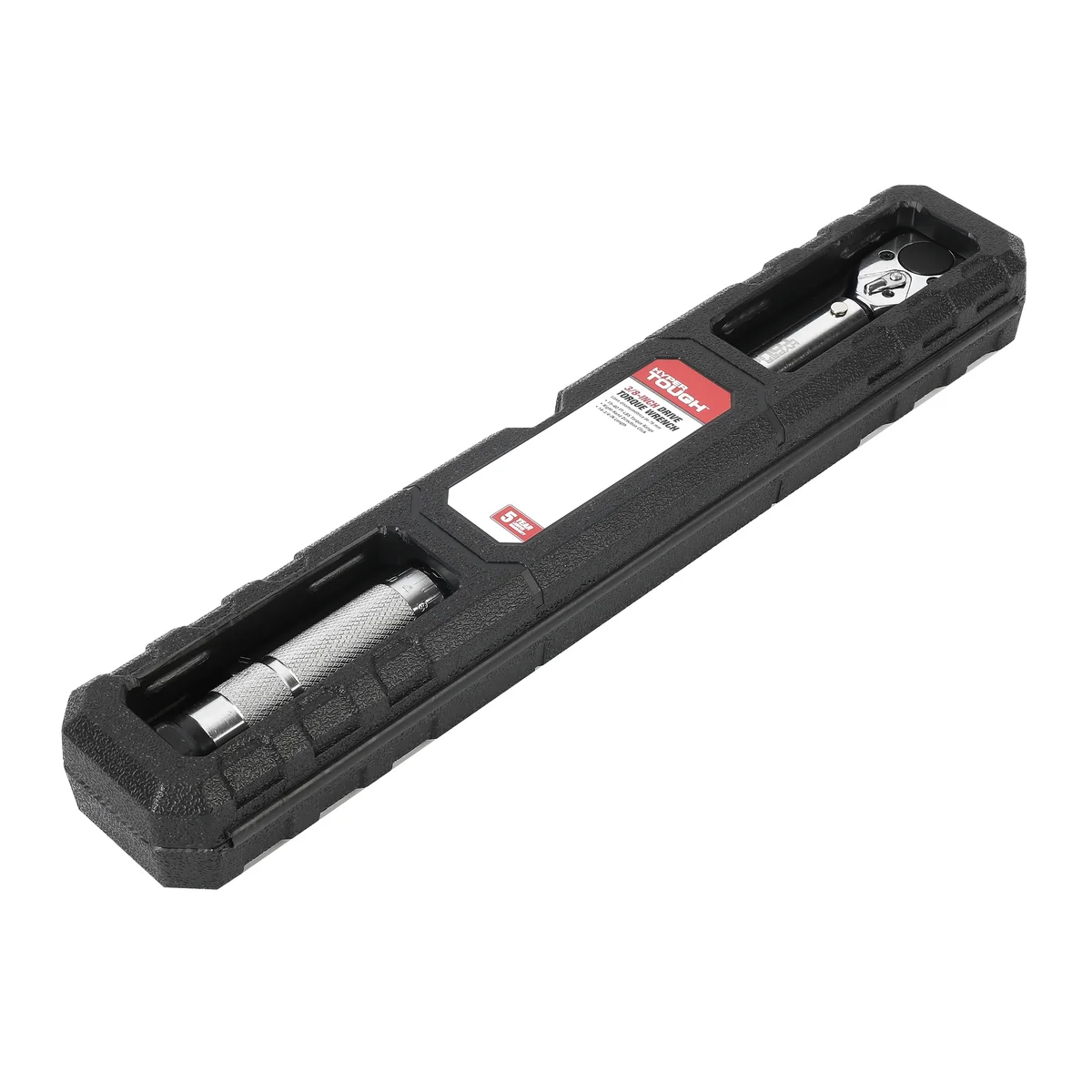 Everdaily Essentials Heavy Duty 3/8-inch Torque Wrench with Storage Case, 15-80 ft-lbs Ref. 0861
