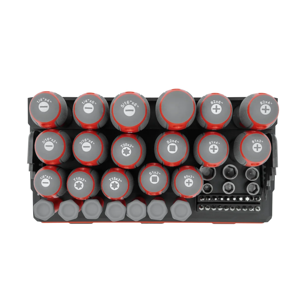 Everdaily Essentials 114-Piece Magnetic Screwdriver Set with Organizer VT08-3372 Ref. 5834