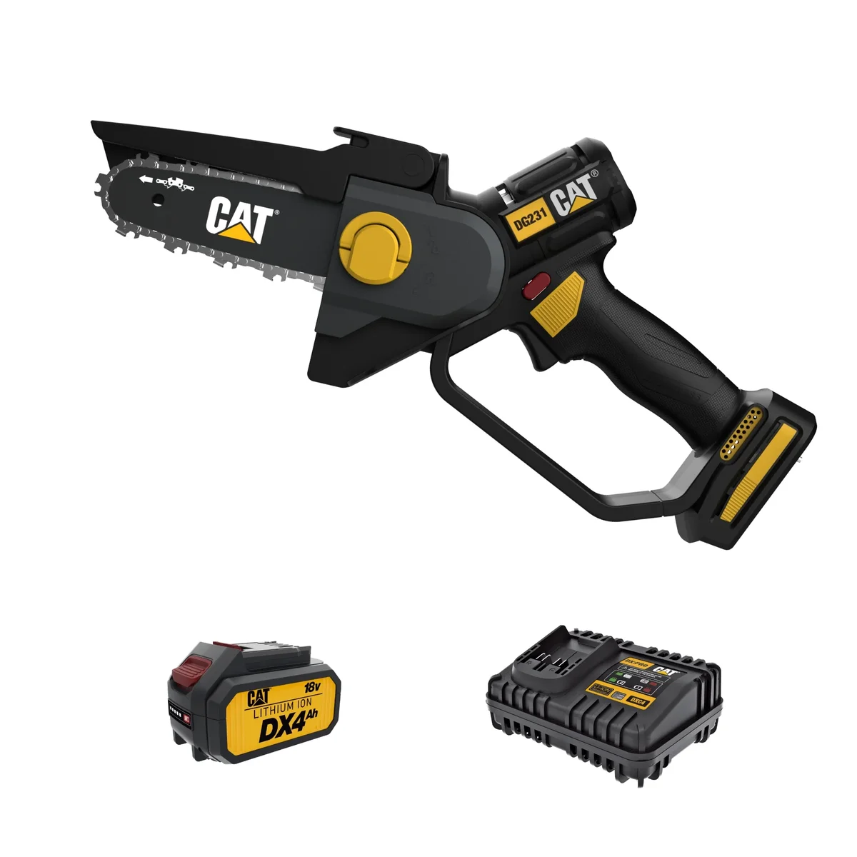 Caterpillar® Cat® Caterpillar Cat® DG231 18V Brushless 5” Pruning Saw (Battery & Charger Included) 7343