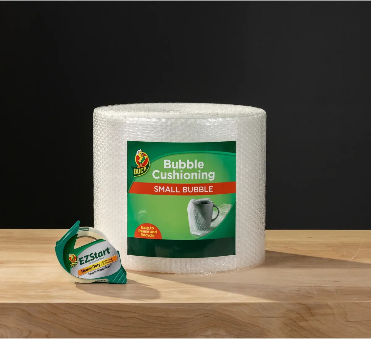 Duck Brand Duck EZ Start 1.88 in. x 54.6 yd. Clear Acrylic Packing Tape, 4-pack 7400