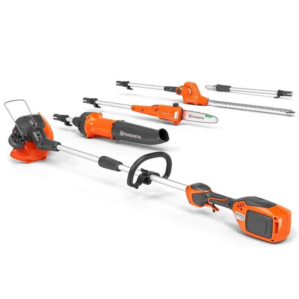 Husqvarna 110iL FLXi 40V Lithium-Ion 11.8 in. Cordless Grass Trimmer Kit (4 Ah) 4697