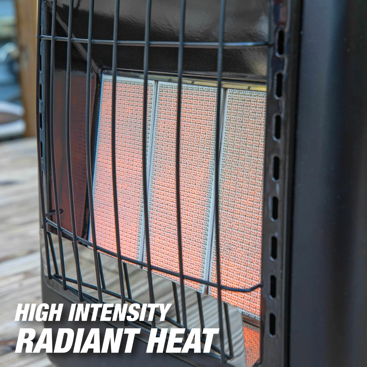 Everdaily Essentials 18000 BTU Radiant Propane Cabinet Outdoor Space Heater Ref. 4392