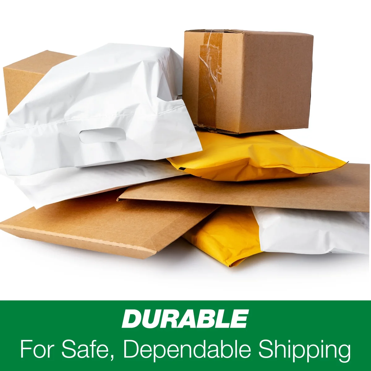Duck Brand Duck Self-Seal Kraft Bubble Mailer #0, 6" x 9", Manila, 25 Pack 9550
