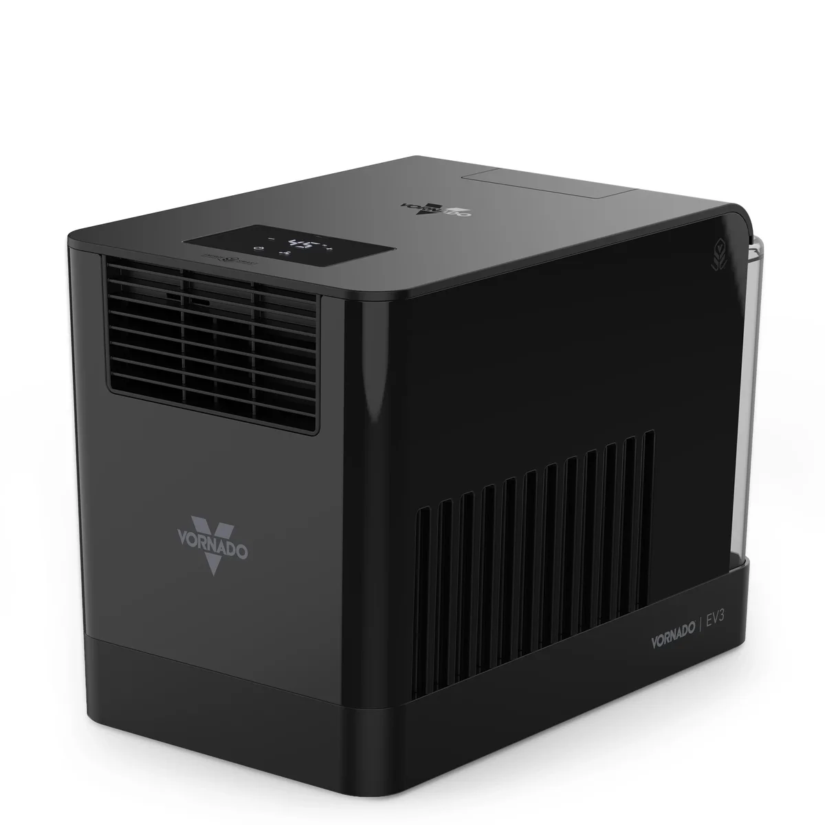 Vornado EV3 Whole Room Evaporative Humidifier, 1.5 gal Capacity, Electronic Humidistat, Top Fill, 54-Hour Run Time, 10 Speed Settings, Energy Eff 2046
