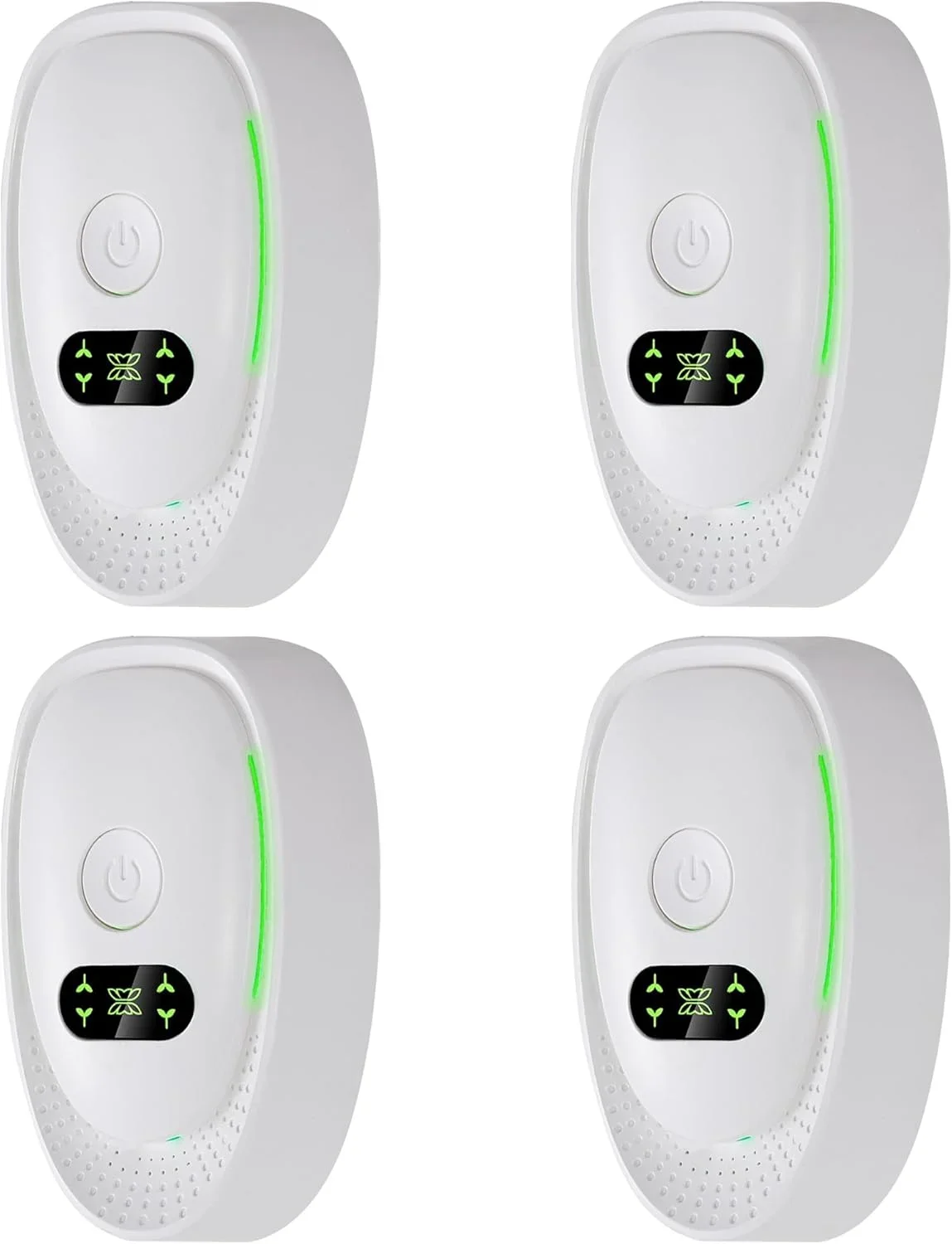 Kqiang 4 Pack Plug In Air Purifier, Negative Air Ionizer for Home, Air Freshener Odor Reducer Portable Air Purifiers for Odor, Dust, Smoke, Pets Smell-W 3774