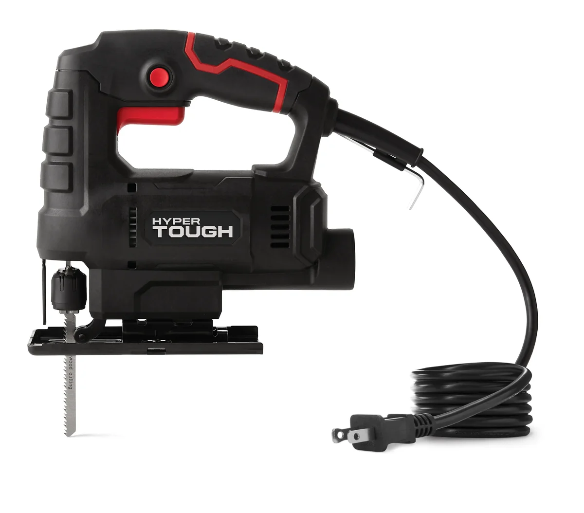 Hyper Tough 3.5-Amp Corded Jig Saw, Corded, 120 Volt, Model Number 44002, for Wood-Cutting 4455