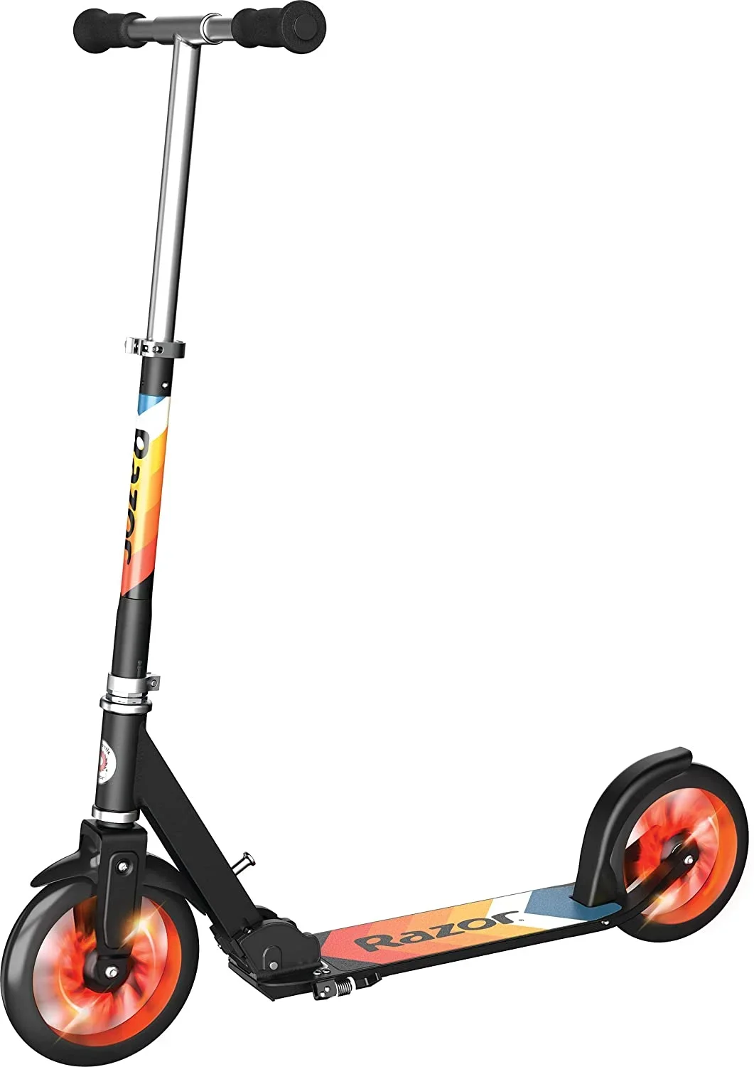 Razor A5 Lux Light-up Kick Scooter - Large 8" Wheels, Foldable, Lightweight, for Child and Teen 2200