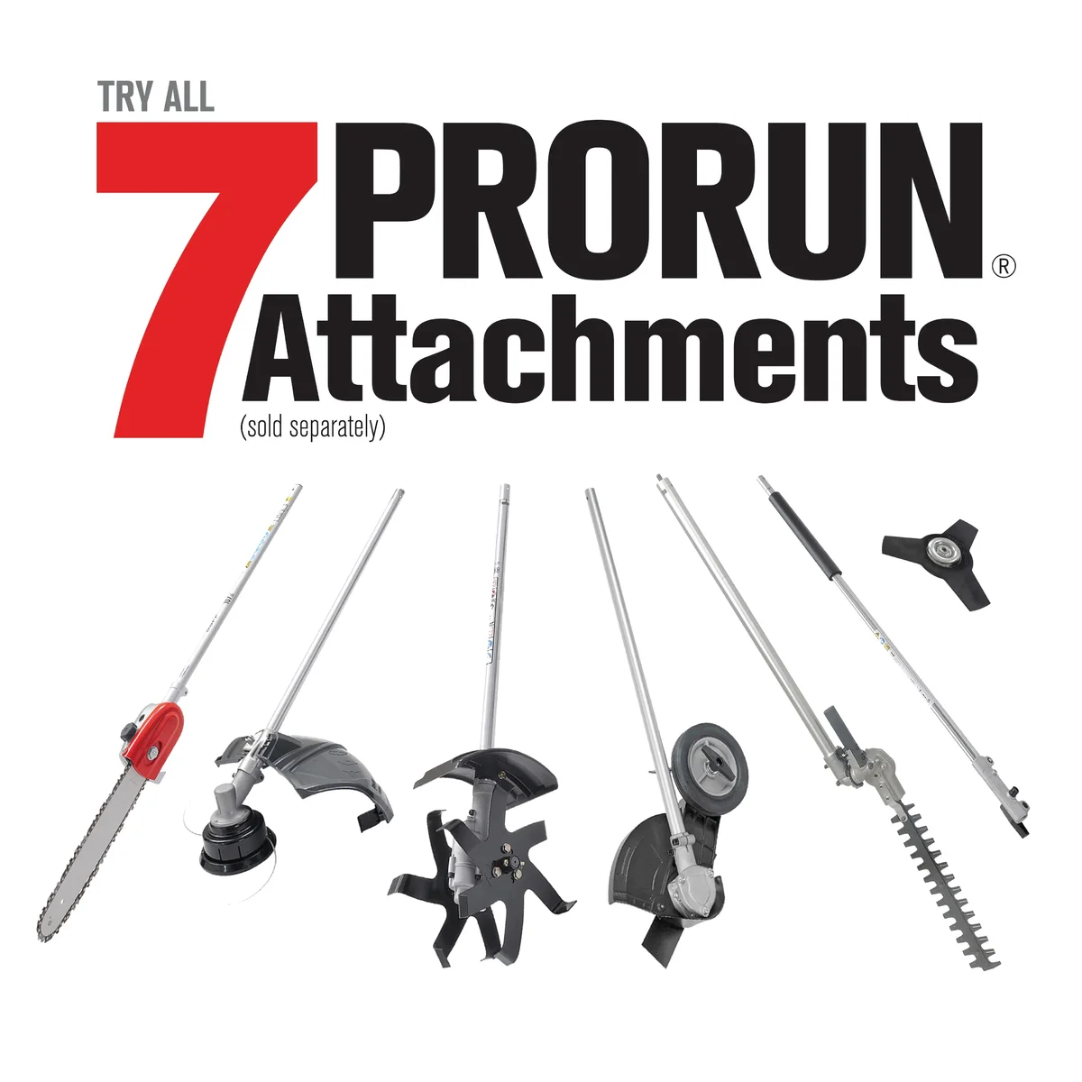 PRORUN 25.4cc 17-in. Gas-Powered 2-Cycle Straight Shaft Trimmer 9868