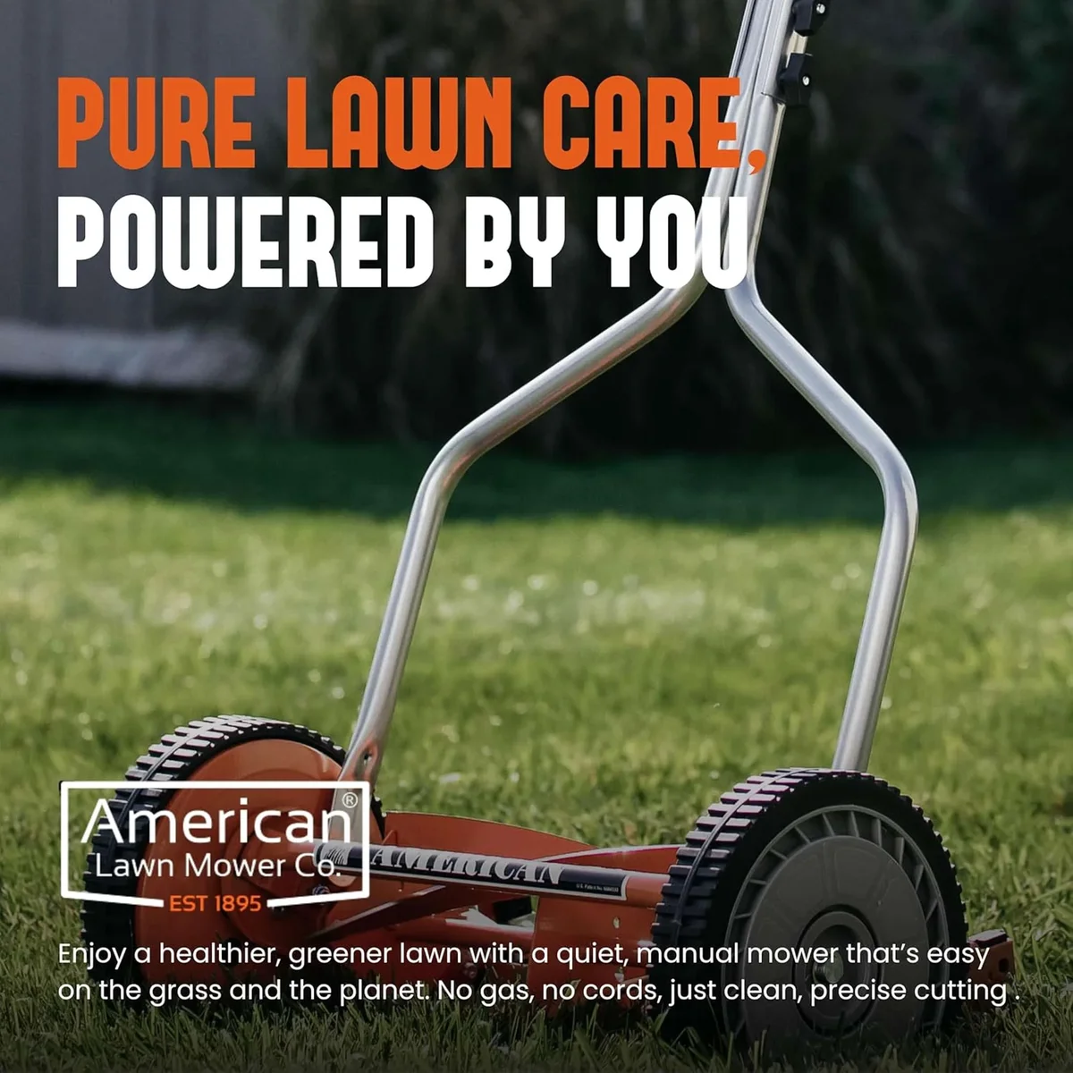 American Lawn Mower 1204-14 14-inch 4-Blade Push Reel Lawn Mower 9227