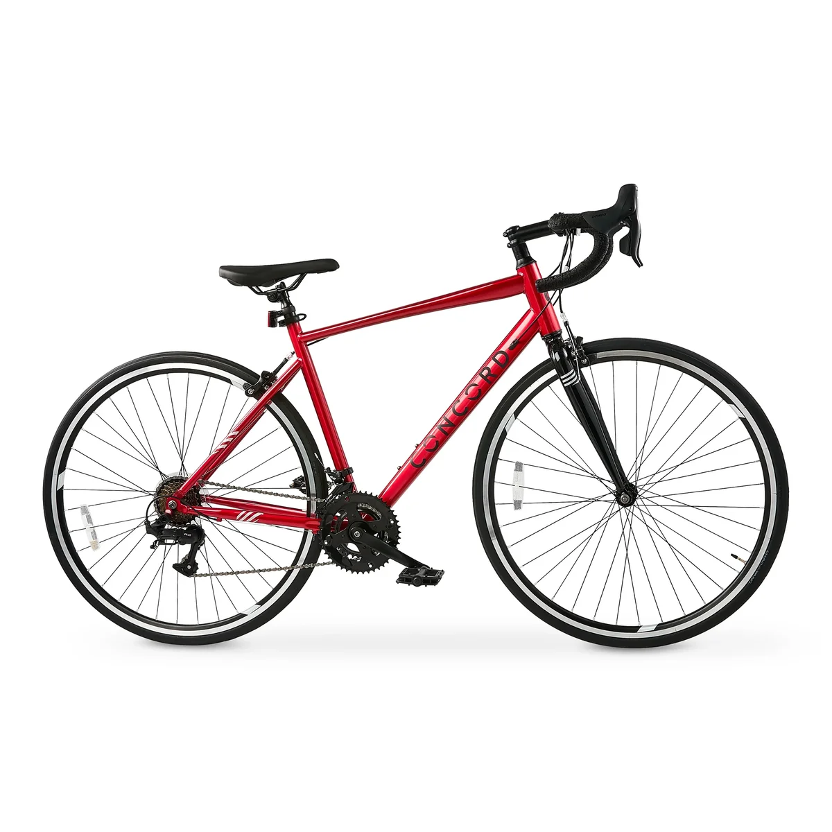 Concord Bikes Concord 700C Alaris 2x7 Speed Road Bike, Red, Size Medium, Fits Riders 5'5"-5'10", Adult, Unisex 5831