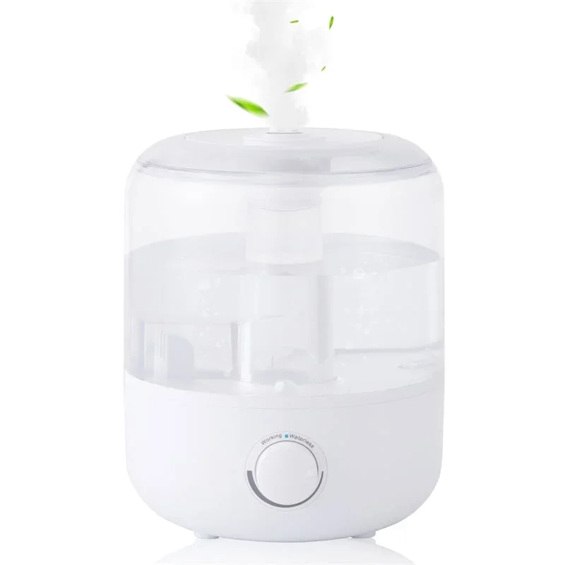 Sloky 3L Humidifier, Cool Mist Humidifier for Babies, Bedroom, Nursery, Home and Office, High Precision Humidity Sensor, Plants, Large Capacity 7989