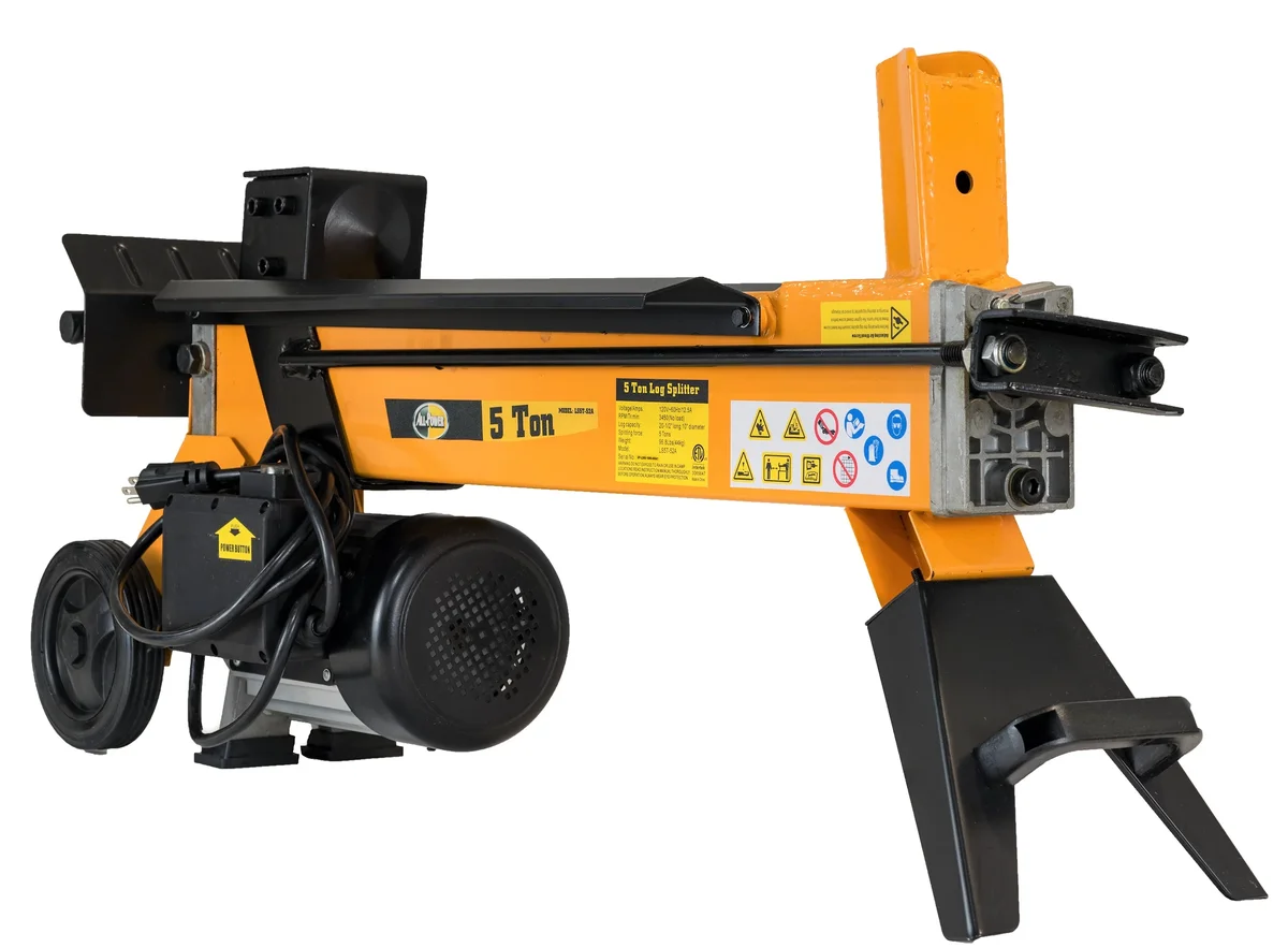 All-Power America All Power America LS5T-52A, 5-Ton 1500 Watt Electric Log Splitter, Portable Wood Cutter 1286
