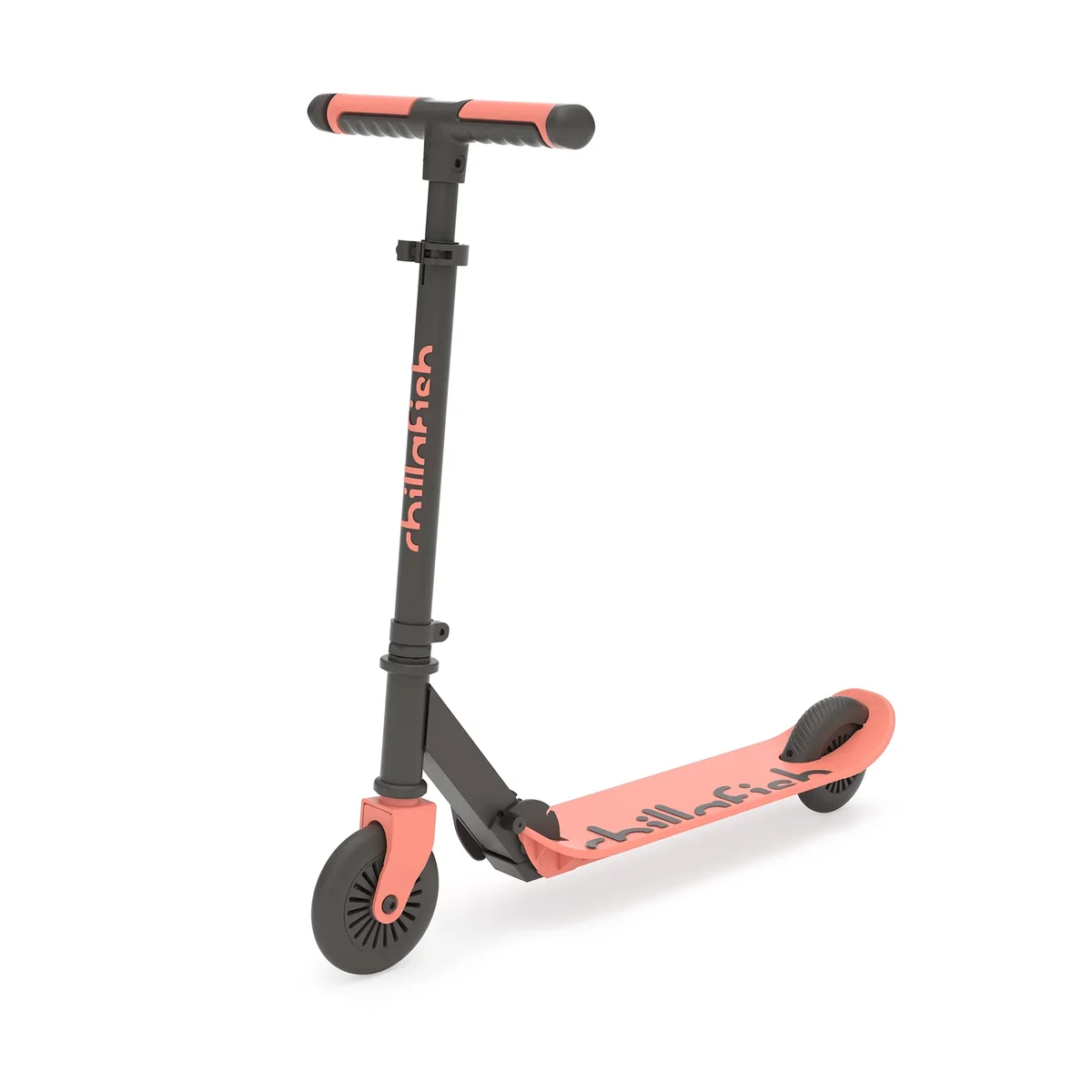 Chillafish Flexxi Mini Flamingo Foldable 2-Wheeled Scooter for Kids Ages 5+ Integrated Brake, Compact & Adjustable 2113