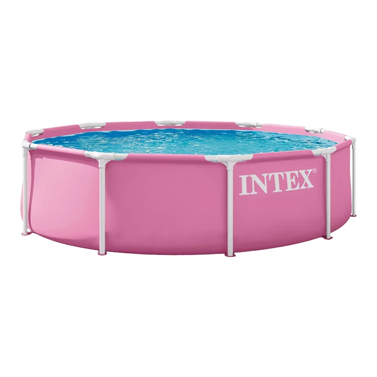 Intex 28295EP 10' x 30" Metal Frame Round Above Ground Swimming Pool - Pool Only 8685