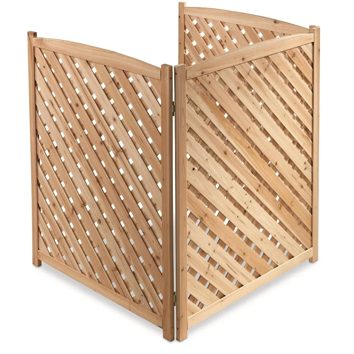 CASTLECREEK 3-Panel Outdoor Privacy Screen, 38" 9319