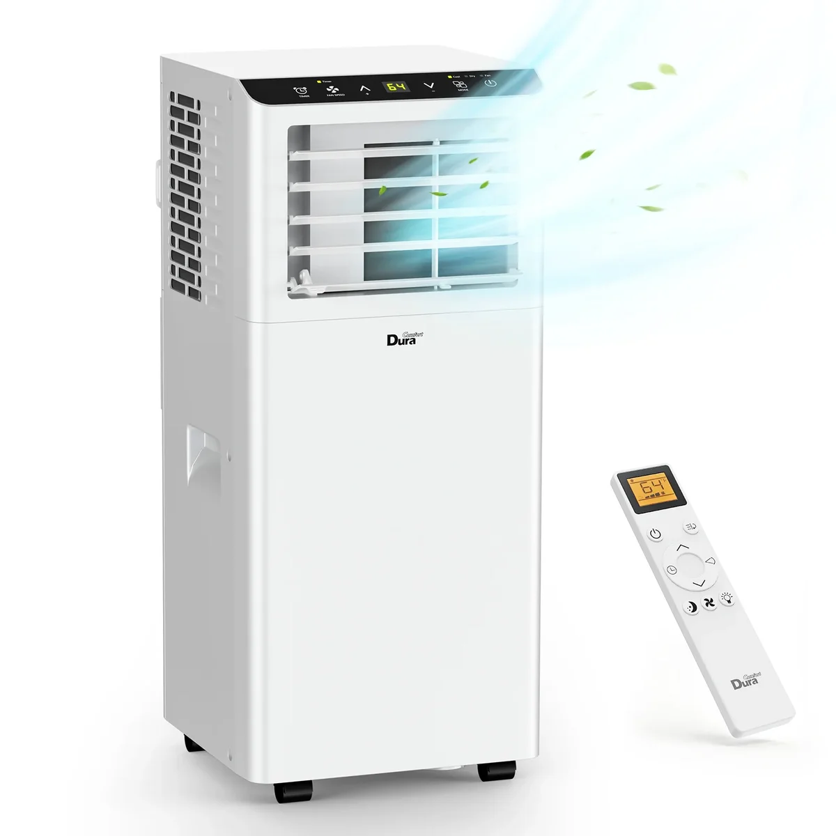 Everdaily Essentials Portable Air Conditioner 8000 BTU, 3-in-1 AC Unit with Dehumidifier & Fan,Remote Control,24H Timer,for Room up to 200 Sq.Ft Ref. 9877