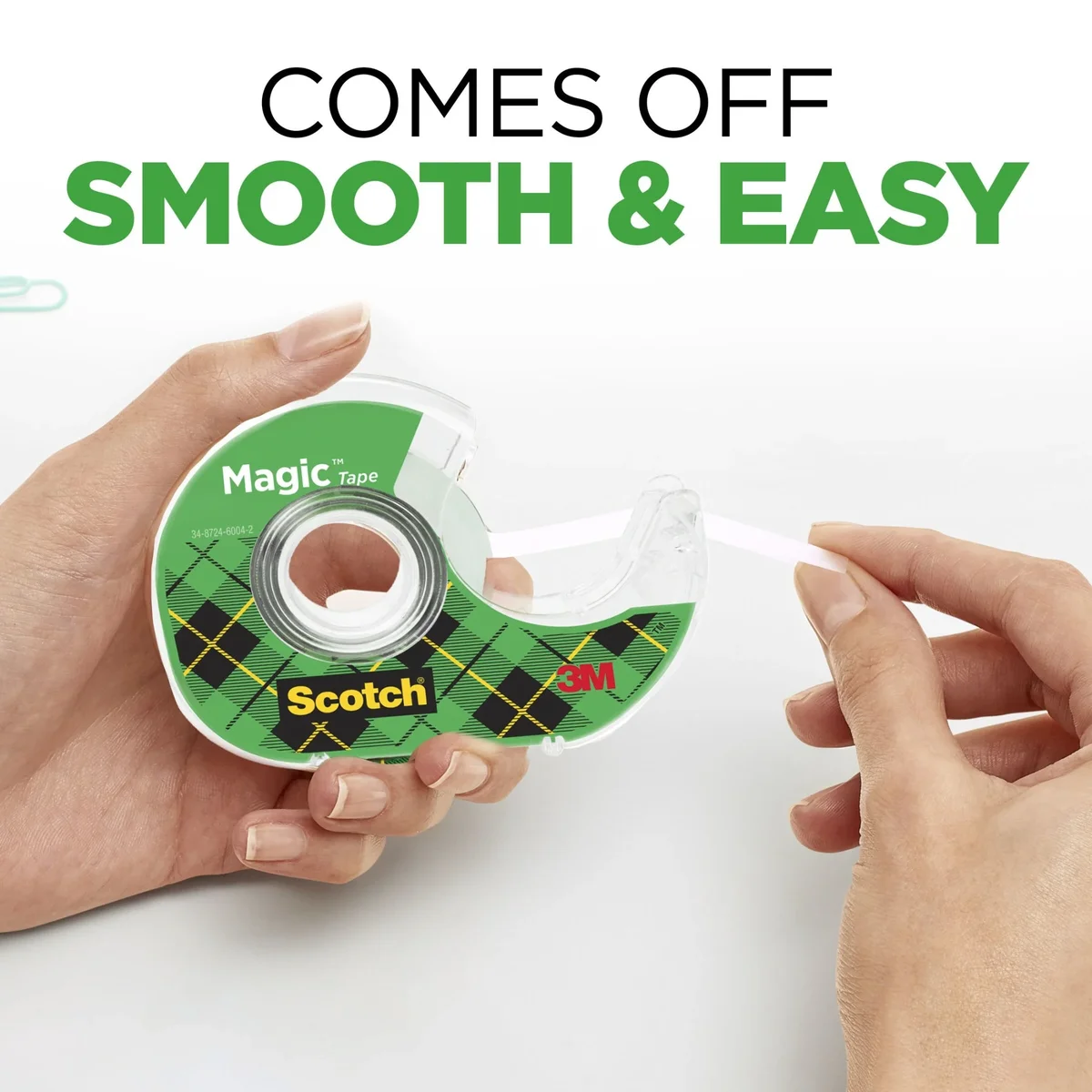 Scotch Magic Tape Dispensers, 3/4 in. x 650 in., 6 Dispensers 8519