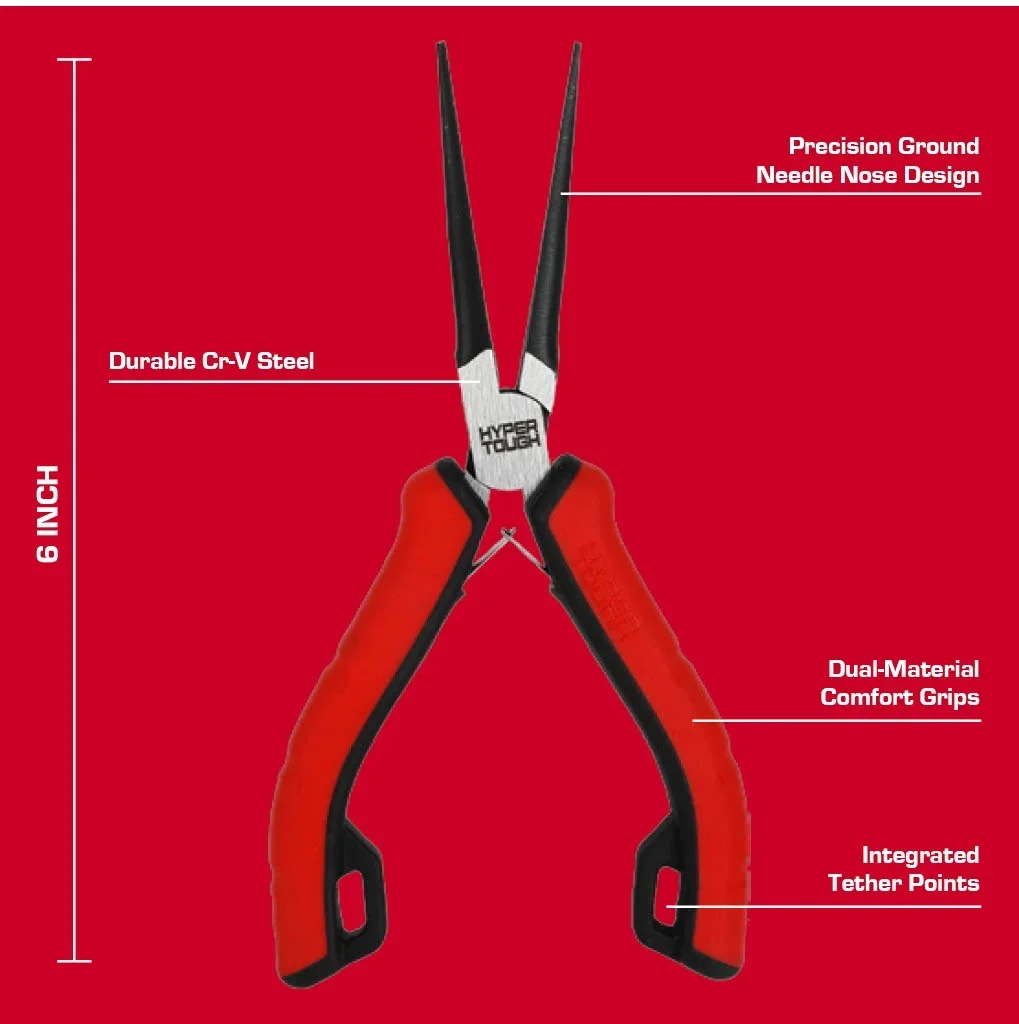 Everdaily Essentials 6-inch Needle-nose Pliers with Dual Material Ref. 1134