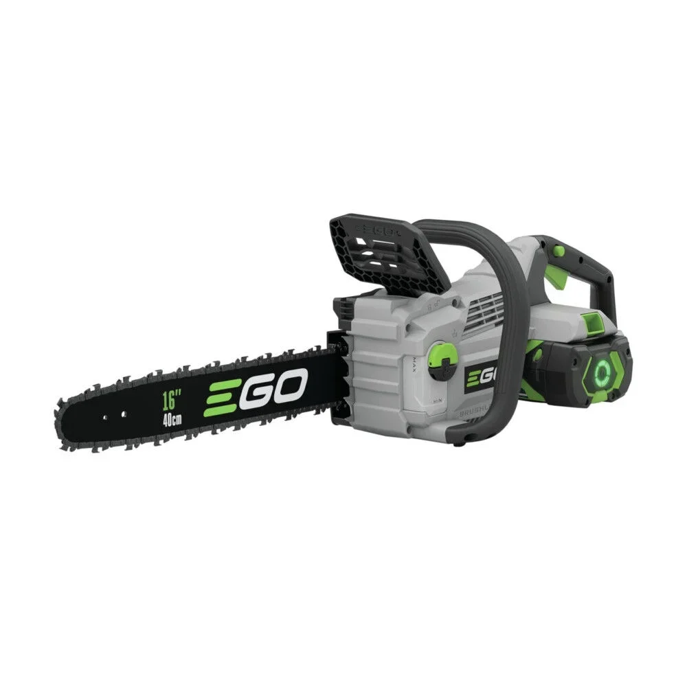EGO POWER+ 16” 40cc Battery Powered Chainsaw 220 Cuts 4x4, 56V 4 Ah Battery 9216