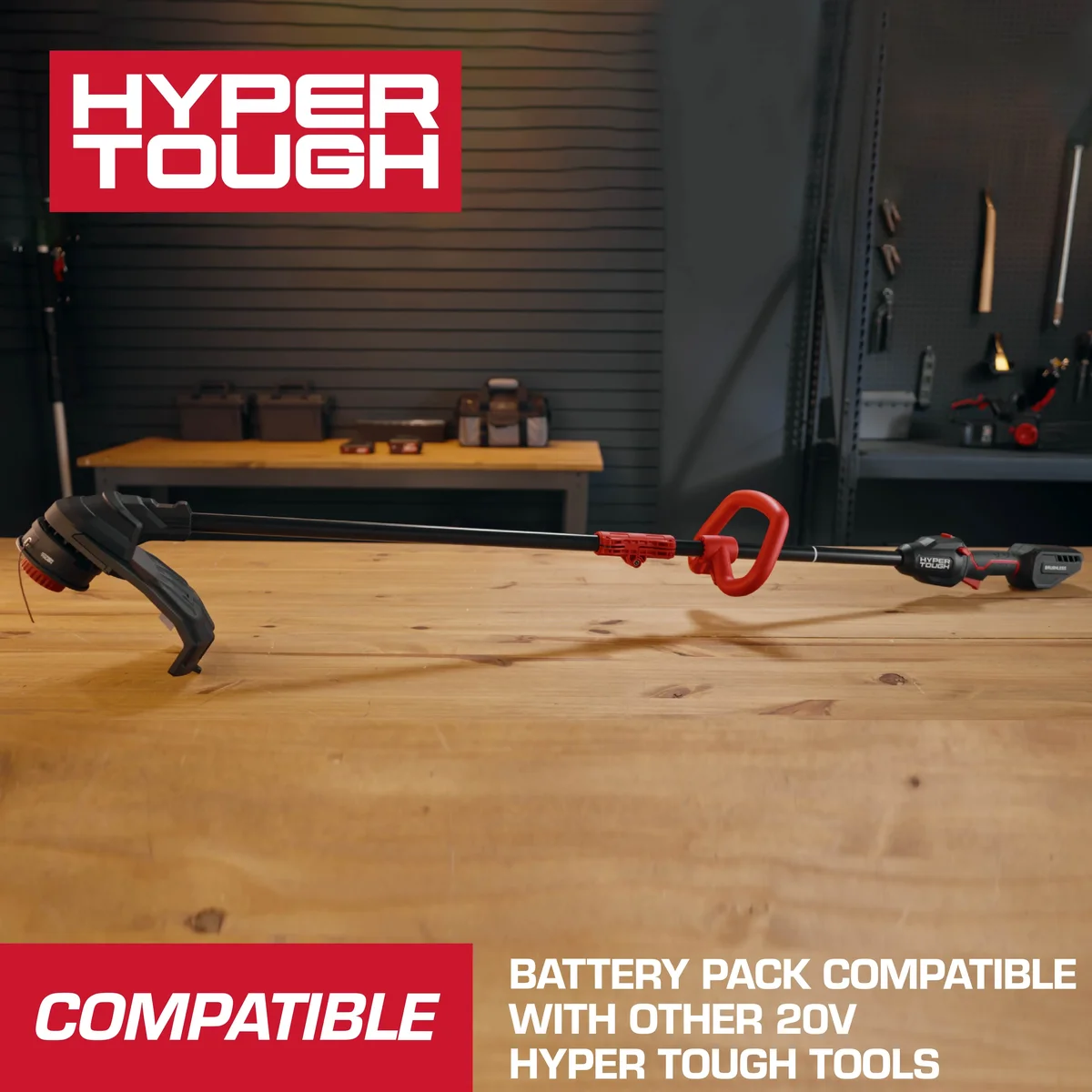 Hyper Tough 20V 14-inch String Trimmer, HY5601050516005 6397