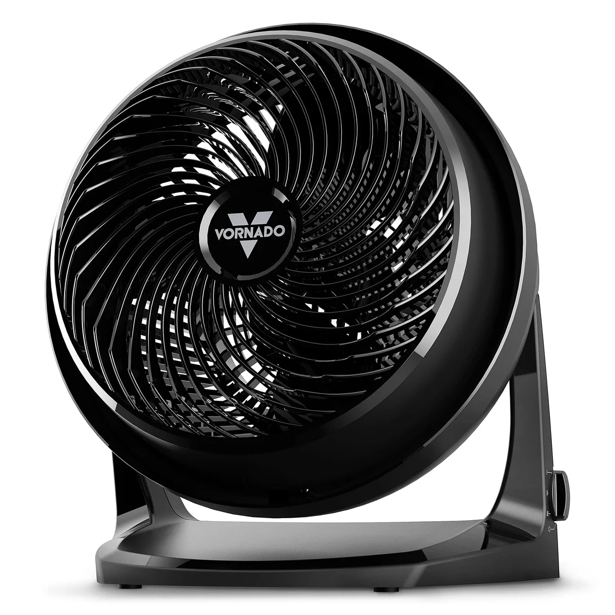 Vornado 62 Whole Room Air Circulator Fan, Quiet 3-Speed Operation, Black 4595