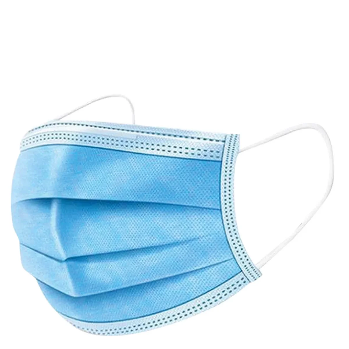 Equate (2 pack) Equate Earloop Disposable Face Masks, Blue, 25 Count 4965