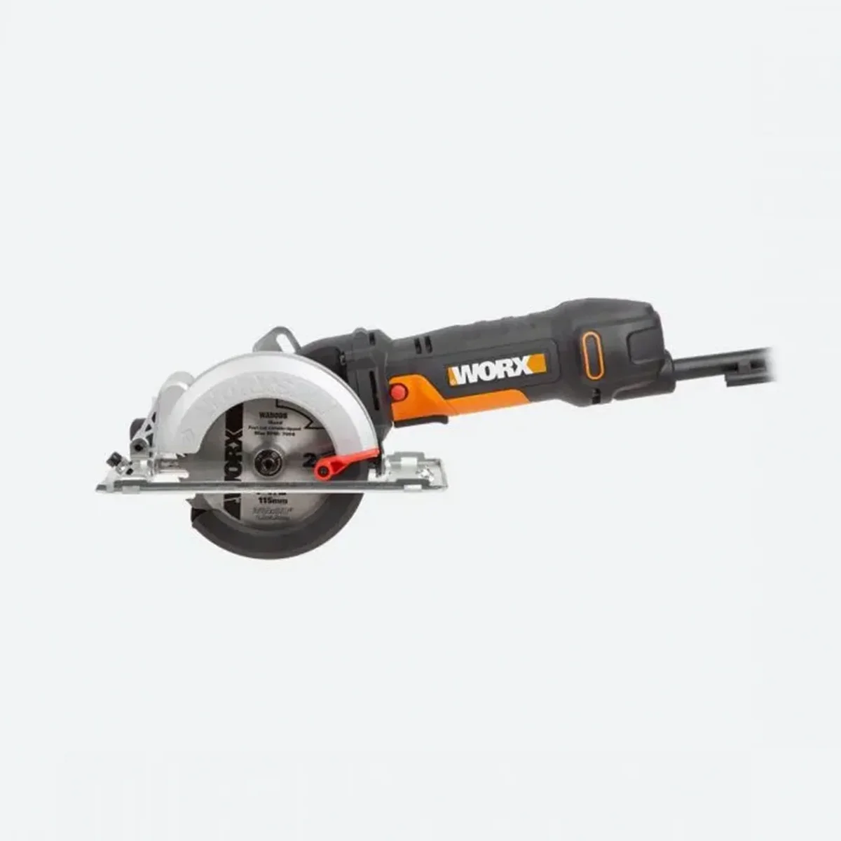 WORX WX439L 4.5 Inch and 4.5 Amp One Hand Compact Circular Saw, Black and Orange 9958