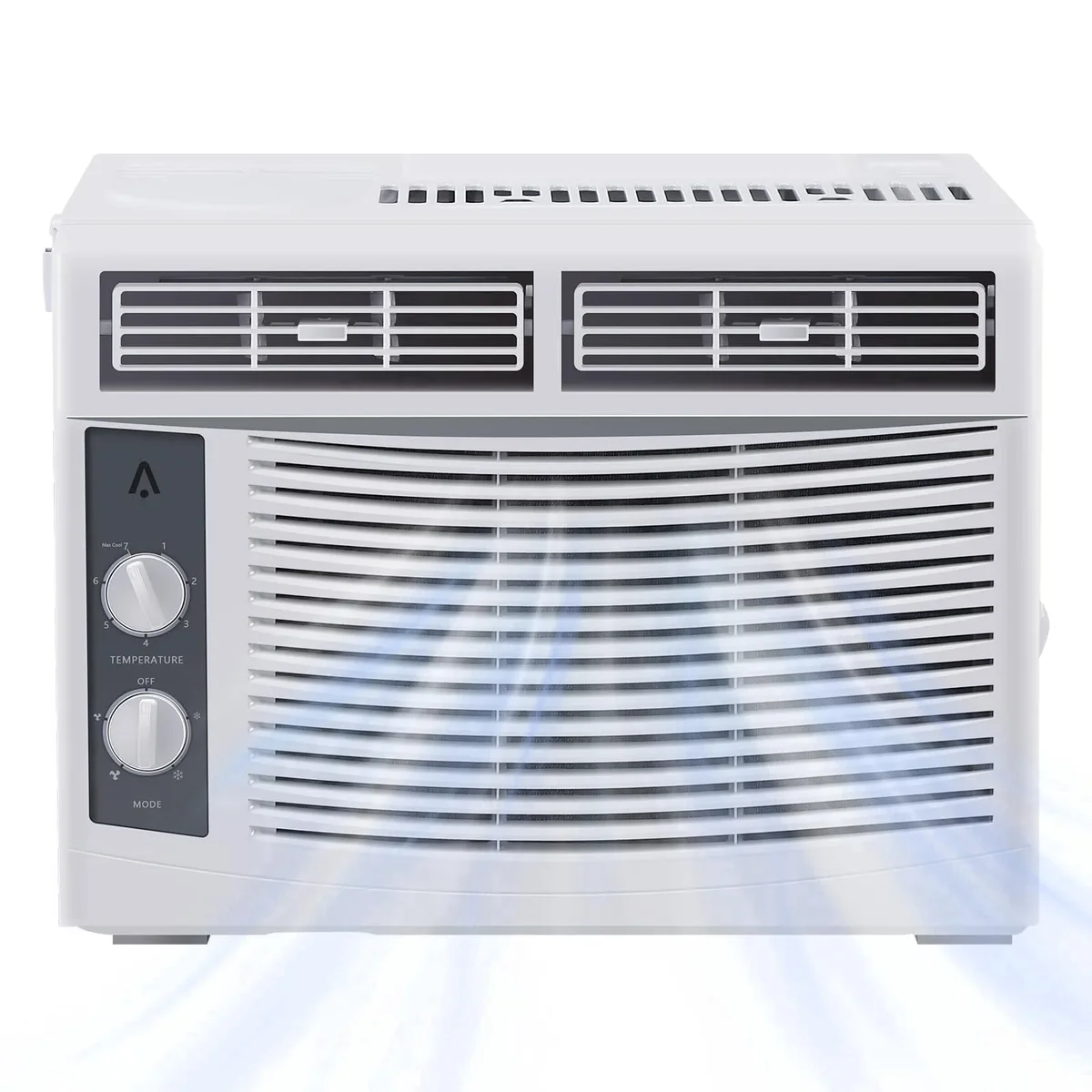 Towallmark 5000 BTU Window AC Unit- Cools Rooms 150 Sq.Ft, Low-Noise & Energy Saver for Bedroom, Office, Dorm 8595