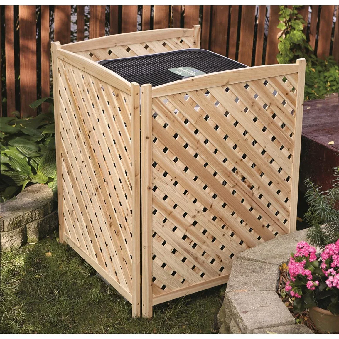 Everdaily Essentials 3-Panel Outdoor Privacy Screen, 38" Ref. 4185