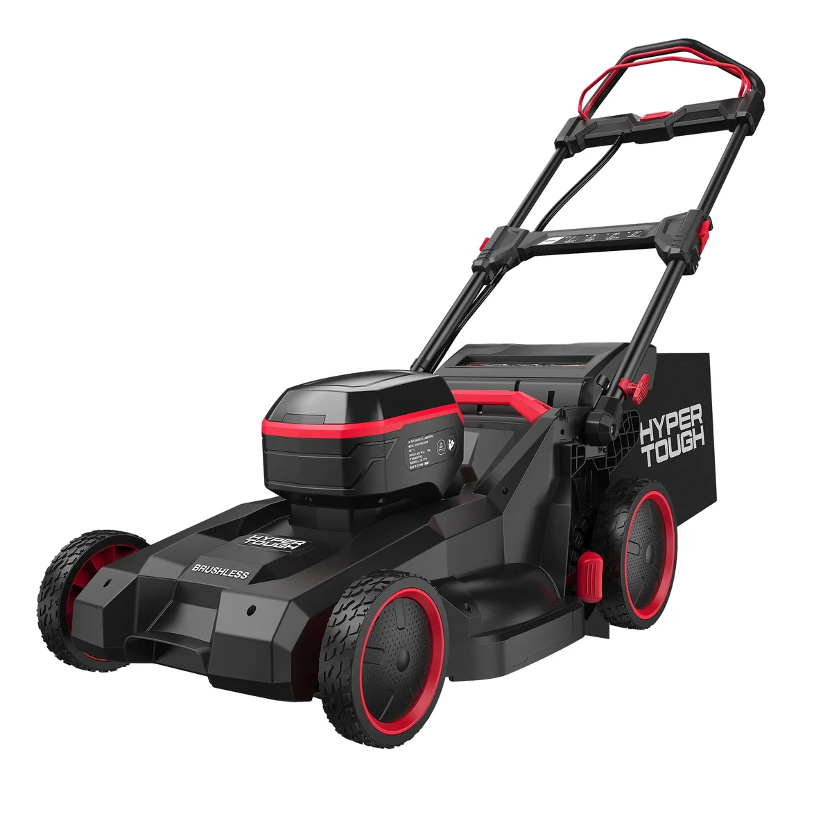 Hyper Tough 20V 20-inch Cordless Push Lawn Mower, HY5601050516020 9073