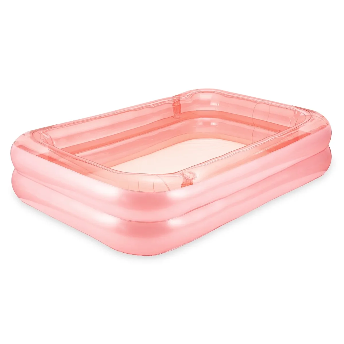Funsicle 8.5ft Blissful Pool, Inflatable Family Swimming Pool, Rose Pink, Rectangular, Age 6 & up 0710
