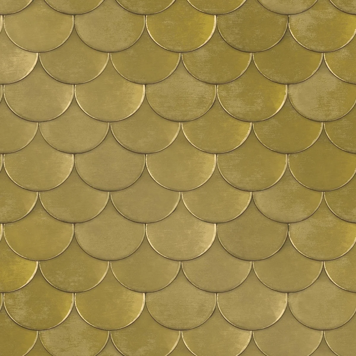 Tempaper x Genevieve Gorder Brass Belly Metallic Gold Peel and Stick Wallpaper, 20.5" x 33' 3685