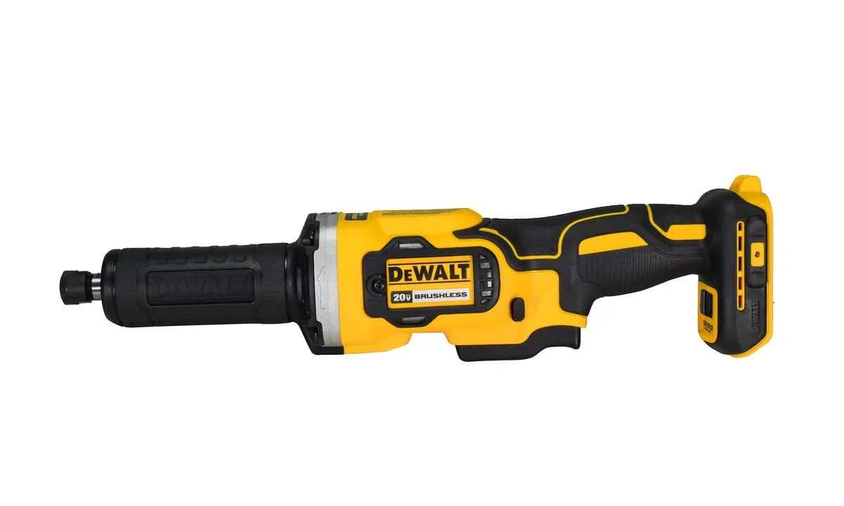 DEWALT 20V MAX Brushless 1-1/2 in Die Grinder (DCG426B) – 1/4 in Collet, Variable Speed, LED Light, Tool Only 1576