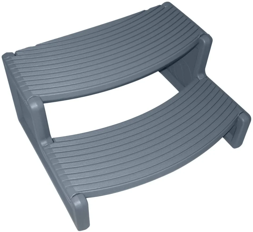Everdaily Essentials HS2 Multi Purpose Spa Hot Tub Handi-Step Steps Dark Grey Ref. 4051