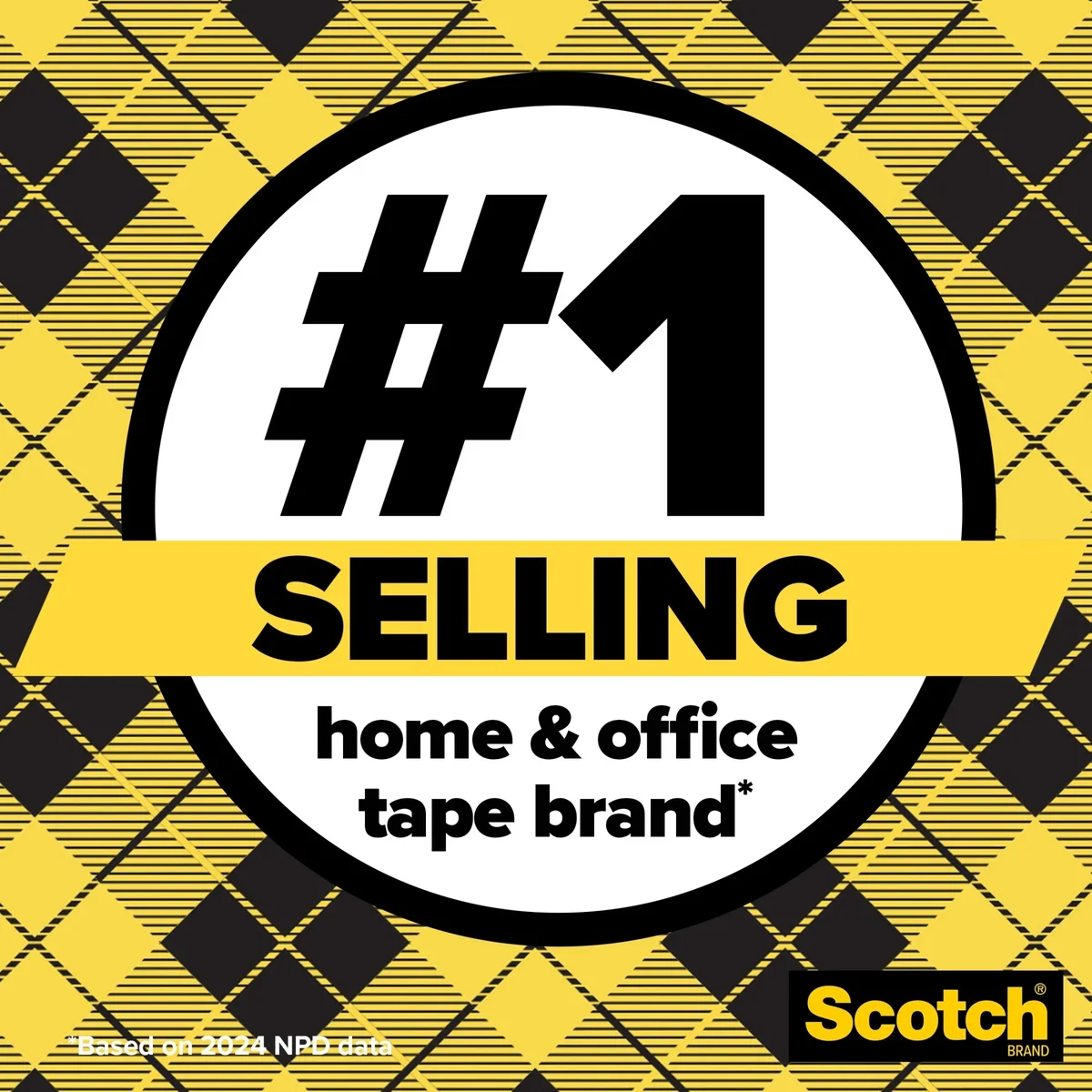 Scotch Double Sided Tape, Clear, 1/2" x 500", 6 Dispensers 3826