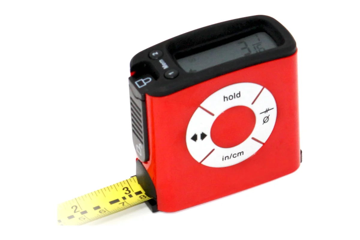 HISS K-Digital Tape Measure 16 ft. Large LCD Screen Accurate SAE & Metric 5162