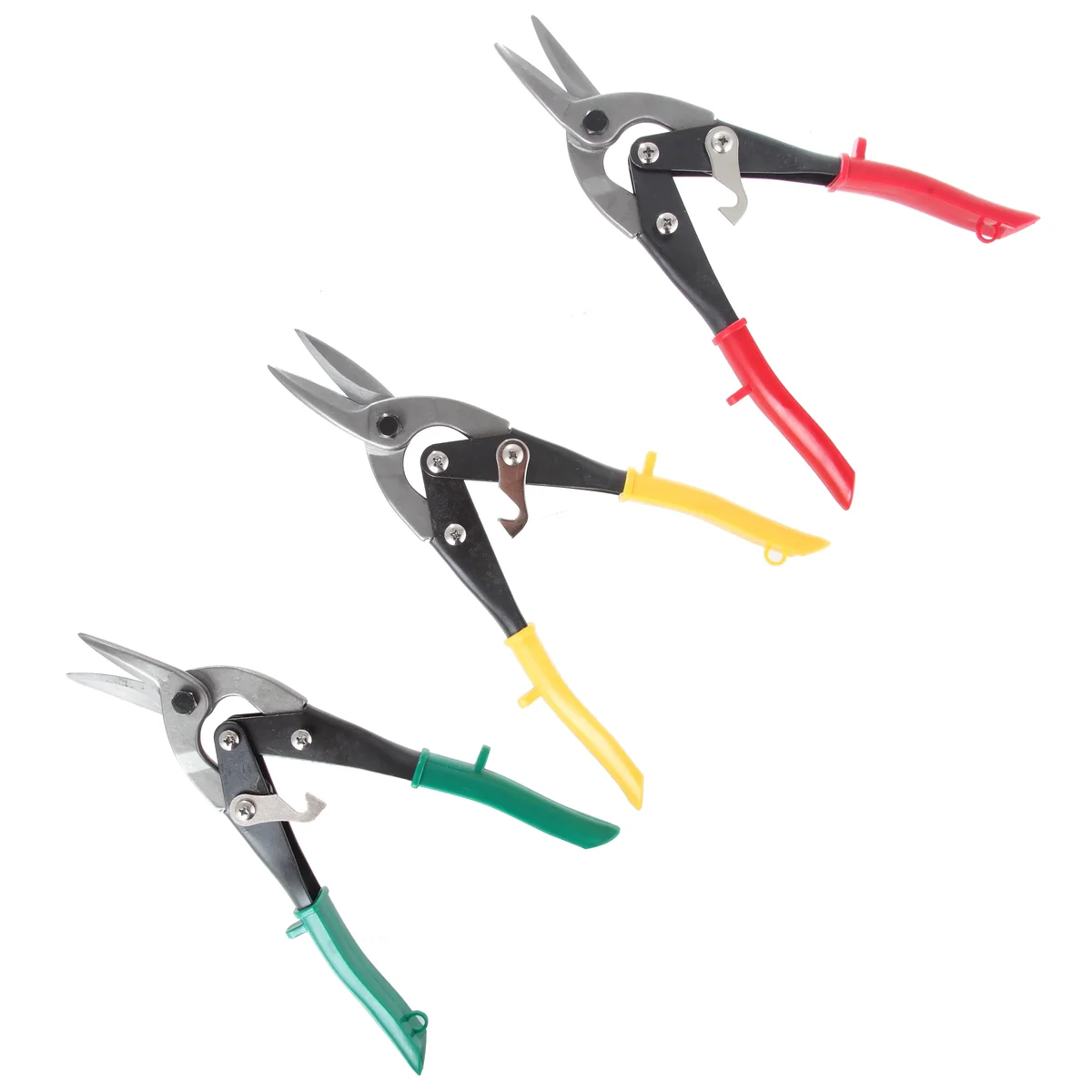 Hyper Tough 3 Piece Aviation Snip / Nippers Set with Cushion Grips TU90706J 8897