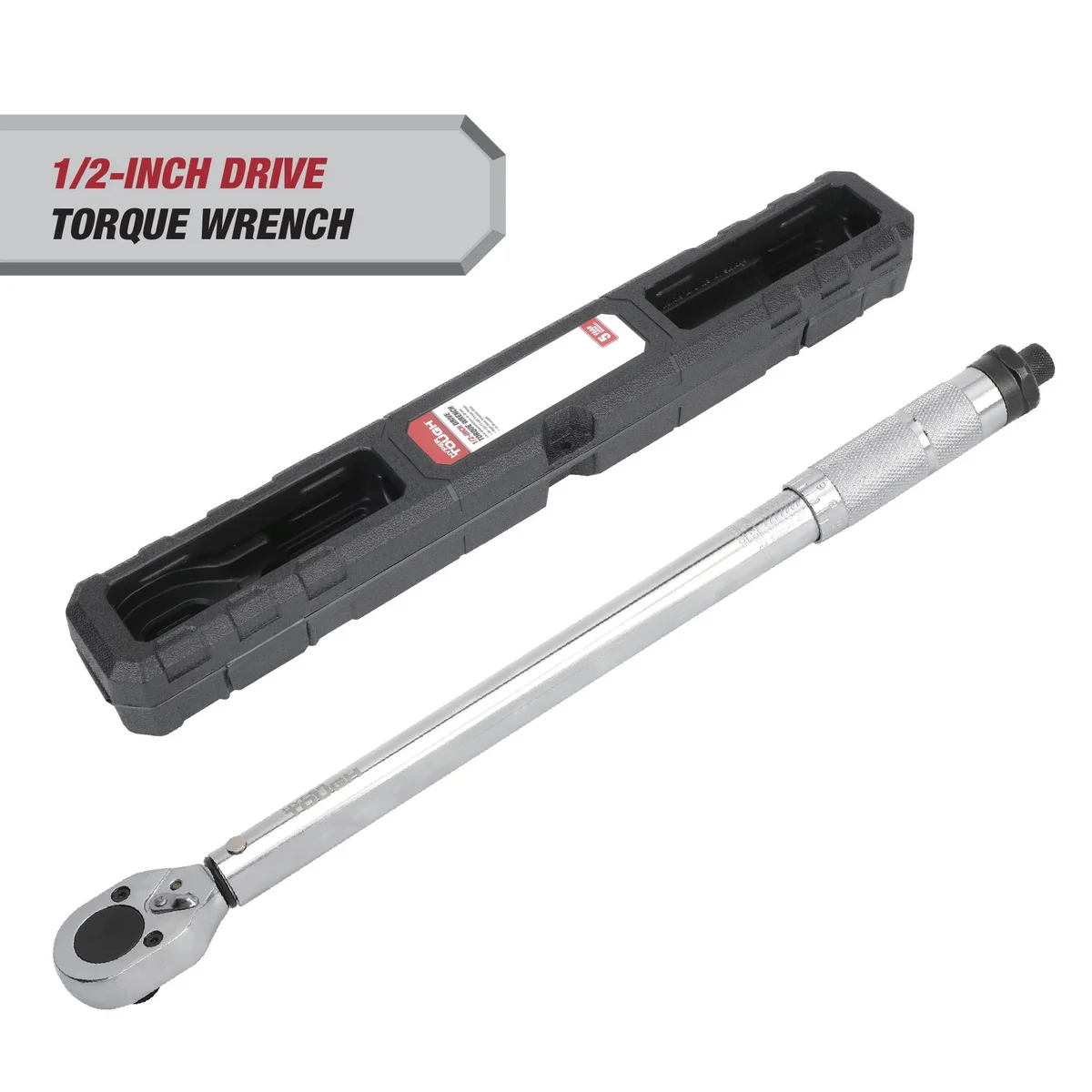 Hyper Tough Heavy Duty 1/2-inch Torque Wrench with Storage Case, 30-150 ft-lbs 1119