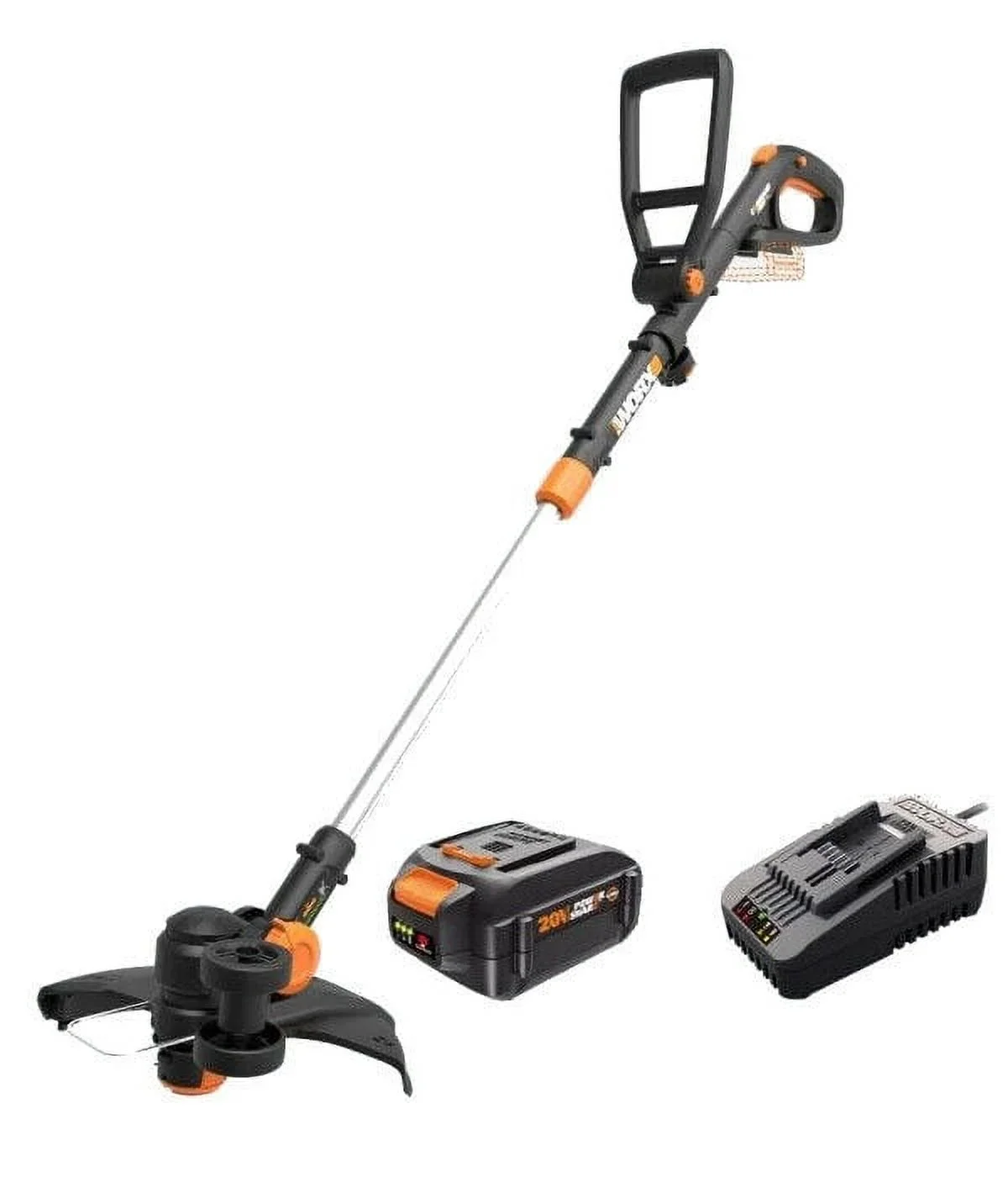 Worx WG170.3 20V PowerShare Cordless 12"  Grass and Weed String Trimmer and Edger with Battery and Charger 5928