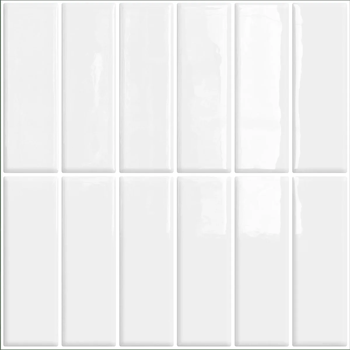 DEWOO 10pcs Peel and Stick Backsplash Wall Tiles, Extra Thick 3D Wall Panels, Heat & Water Resistant, Easy DIY Kitchen, Bathroom, Laundry, Firepl 6833