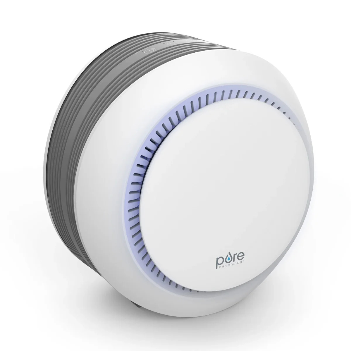 Pure Enrichment PureZone Halo Medium Room Air Purifier, 2 Stage Filtration, Purifies Air of Smoke, Pollen, Dust, and Pet Hair - Easily Fits on Ta 2590