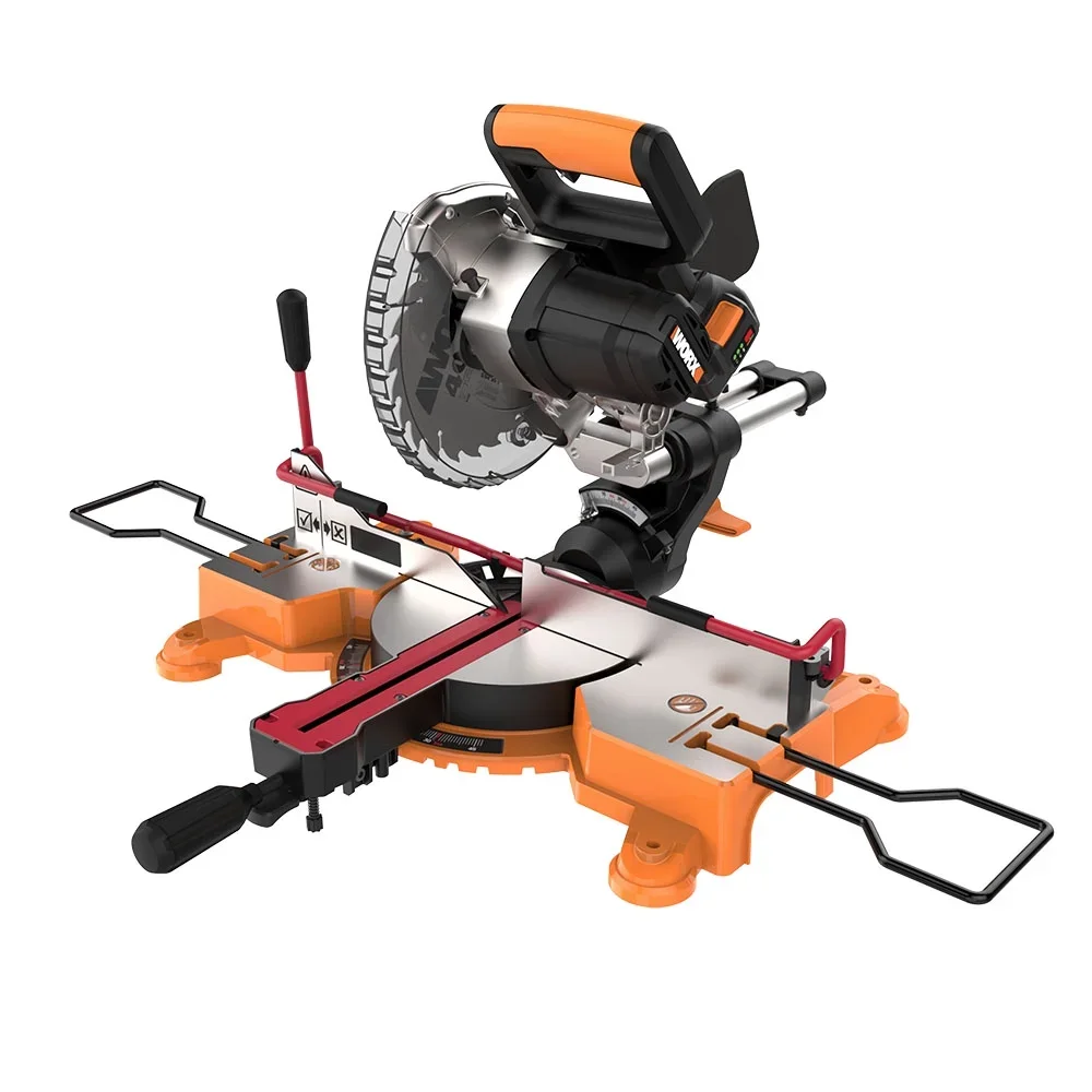 Worx WX845L 20V Power Share 7.25" Cordless Sliding Compound Miter Saw (Battery & Charger Included) 7652