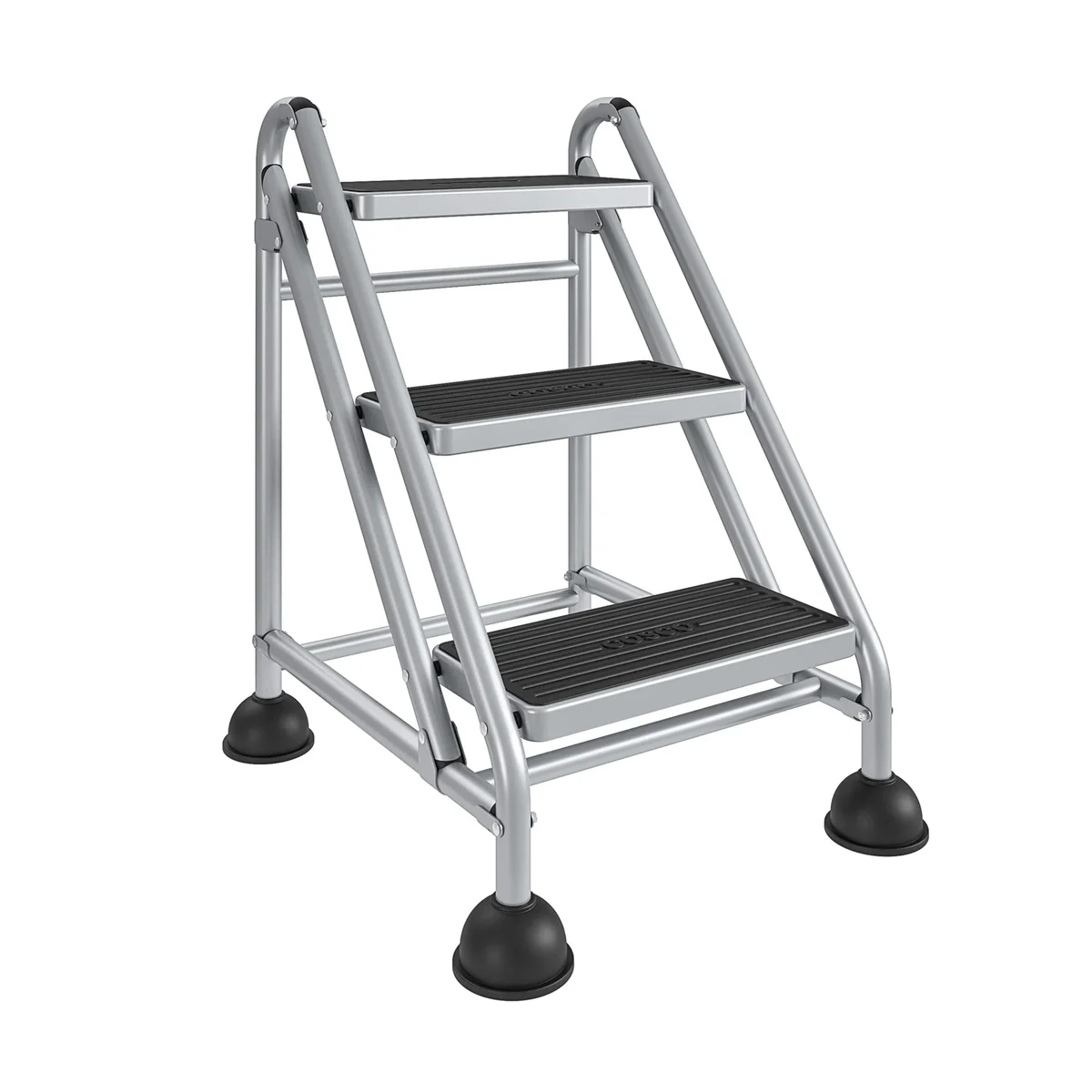 Cosco Rolling Commercial Step Stool CSC11834GGB1 2669