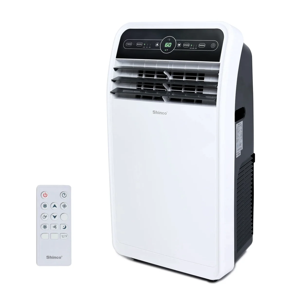 Everdaily Essentials 7800BTU SACC(12,000 BTU ASHRAE) 3 in 1 Portable Air Conditioner, Air Cooler with Remote Control / Window Kit 2443