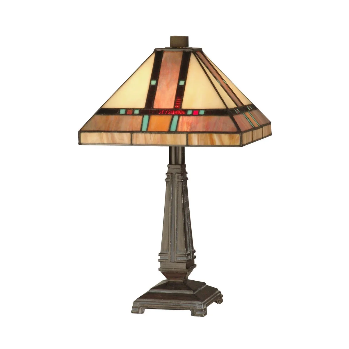 Dale Tiffany Hyde Park Mission Table Lamp 8583